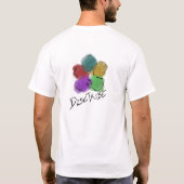 DiscTribe Secret Plan Doodle Disk Golf Jersey T-shirt (Achterkant)