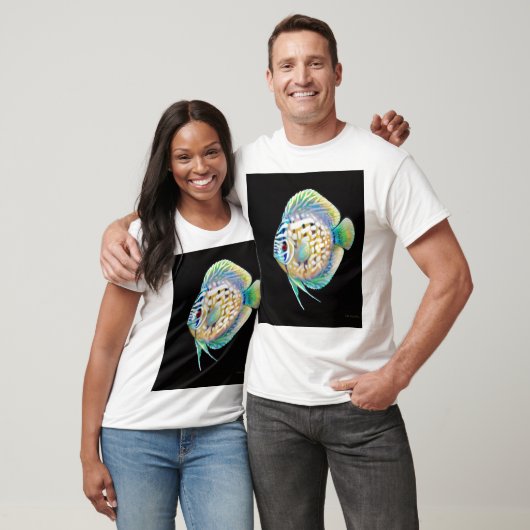 Discus Aquarium Fish T-Shirt (Unisex)