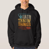Discus Athlete Track Field Hoodie (Voorkant)