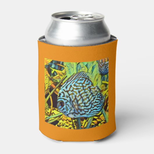 Discus Coozie (Sinaasappel) (Blikje Voorkant)