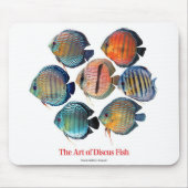 Discus fishのマウスパッド muismat (Voorkant)