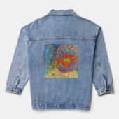 Discus Fish Denim Jeans Jas Denim Jacket (Achterkant)