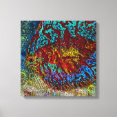 Discus Fish Stretched Canvas Print (Voorkant)
