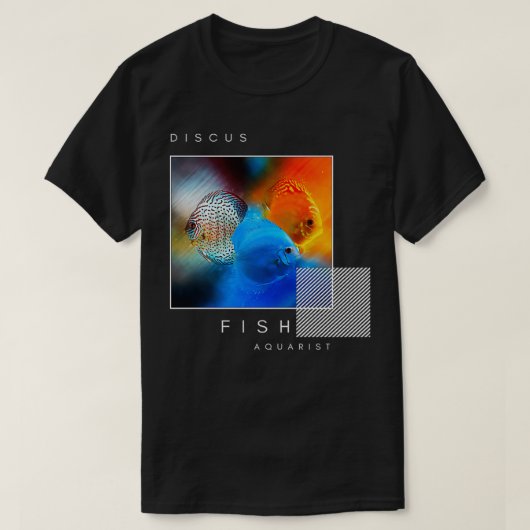Discus Fish Theme T-shirt (Design voorkant)