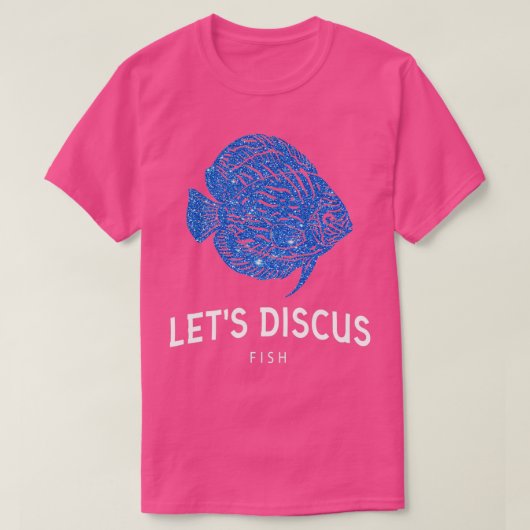 Discus Fish Tropical Aquarium Fish T-shirt (Design voorkant)