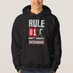 Discus gooien Discus gooier track en veld regel Hoodie