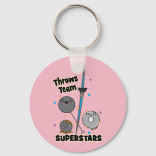 Discus Hammer Javelin Throw Sleutelhanger Gift