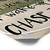 Discus/Hammer Throw Inspirerend Poster (Hoek)