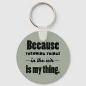 Discus Javelin Hammer Throw Sleutelhanger (Voorkant)