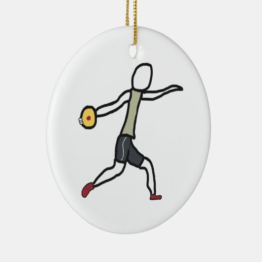 Discus Keramisch Ornament (Rechts)