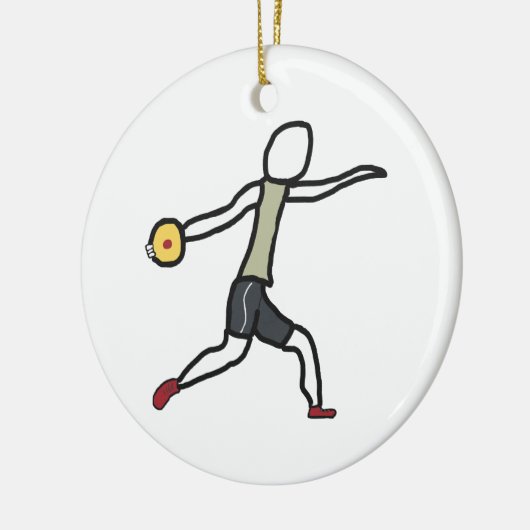 Discus Keramisch Ornament (Links)