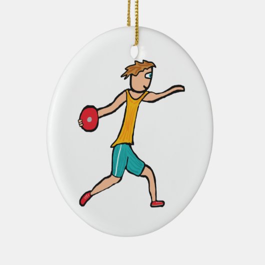 Discus Keramisch Ornament (Rechts)