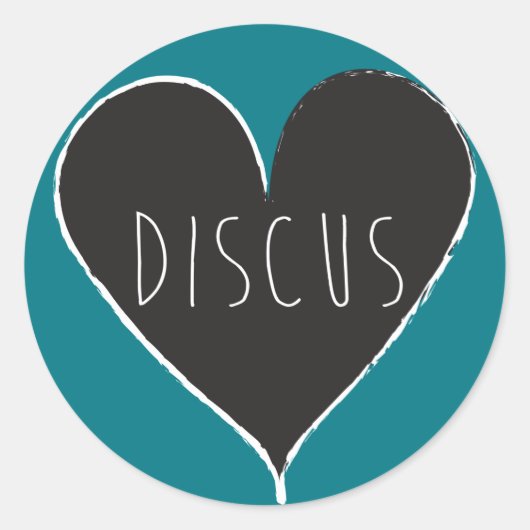 Discus Love Stickers (Voorkant)