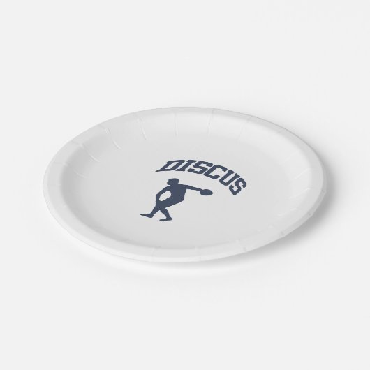 Discus Papieren Bordje (Gekanteld)