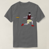 Discus Player Throting 2 T-shirt (Design voorkant)