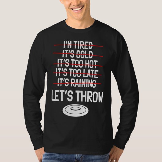 Discus Throw Player Disc Athletes Sports Track And T-shirt (Voorkant)