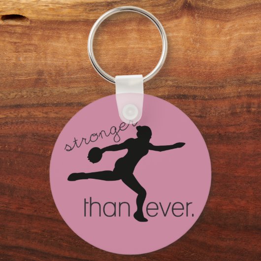 Discus Throw Track en Field Sleutelhanger (Voorkant)