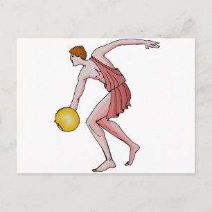 Discus Thrower 396 BC Briefkaart