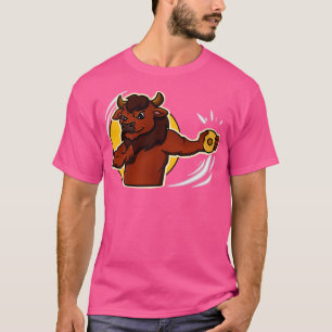Discus Thrower Bison T-shirt