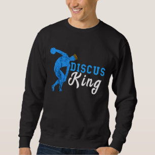 Discus Thrower Discus Koning Track en Field Discus Trui