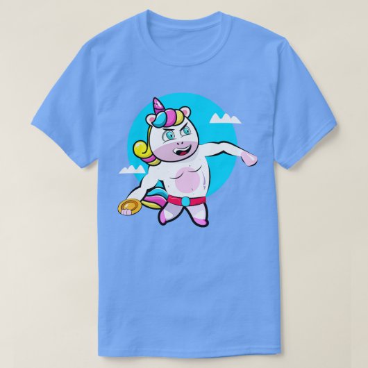 Discus Thrower Eenhoorn 2 T-shirt (Design voorkant)