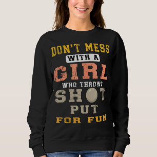 Discus Thrower Shot Put Discus Thrower Girl Women Trui
