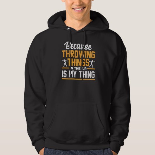 Discus Thrower Track Discus Thrower Hoodie (Voorkant)