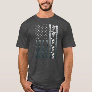Discus Thrower Track en Field Amerika T-shirt
