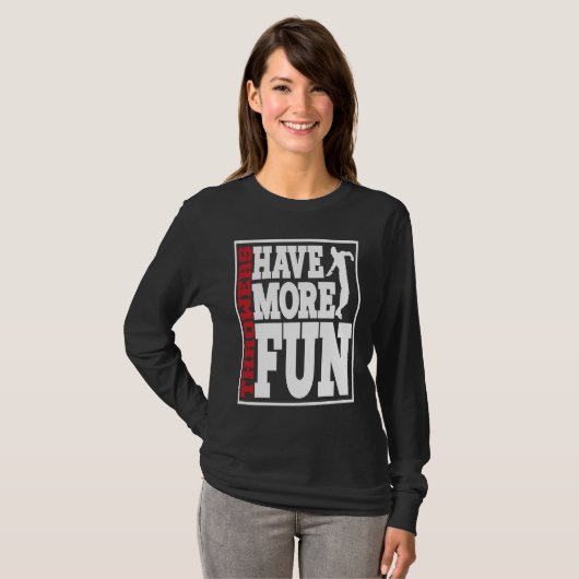 Discus Throwers Have More Fun Discus Throwing  2 T-shirt (Voorkant volledig)