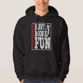 Discus Throwers Have More Fun Discus Throwing Hoodie (Voorkant)
