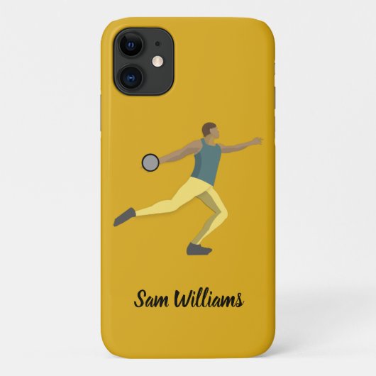 Discus Throwing Case-Mate iPhone Case (Achterkant)