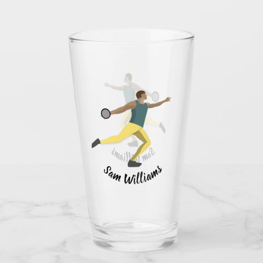 Discus Throwing Glas (Voorkant)