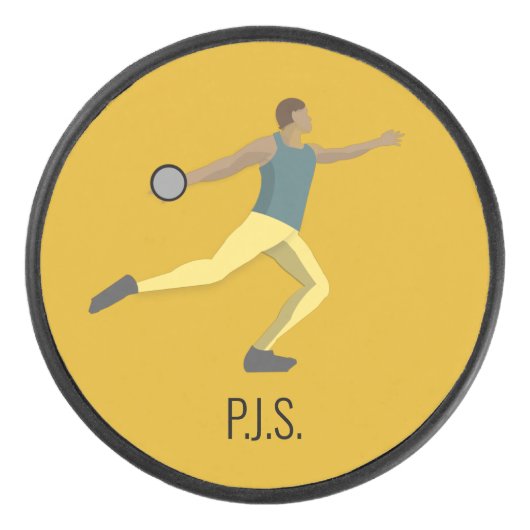 Discus Throwing Hockey Puck (Voorkant)