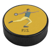 Discus Throwing Hockey Puck (3/4)