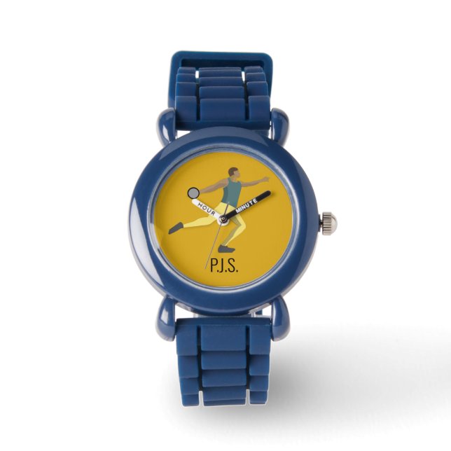 Discus Throwing Horloge (Voorkant)