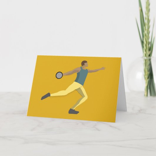 Discus Throwing Kaart (Voorkant)