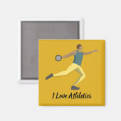 Discus Throwing Magneet (Voorkant / Achterkant)