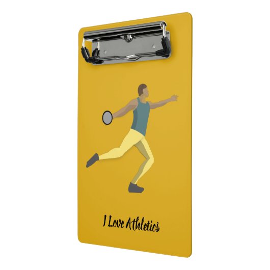 Discus Throwing Mini Klembord (Angled2)