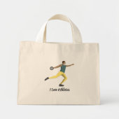 Discus Throwing Mini Tote Bag (Voorkant)