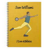 Discus Throwing Notitieboek (Voorkant)