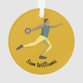 Discus Throwing Ornament (achterkant)