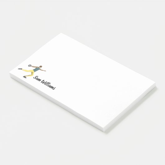 Discus Throwing Post-it® Notes (Schuin)