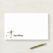 Discus Throwing Post-it® Notes (Op bureau)