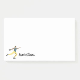 Discus Throwing Post-it® Notes
