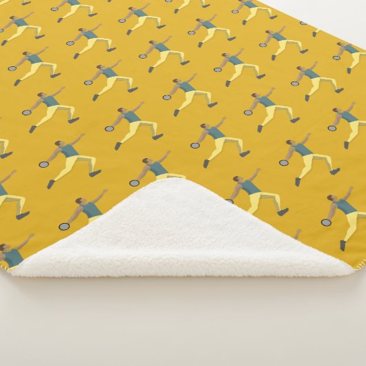 Discus Throwing Sherpa Deken (3/4)