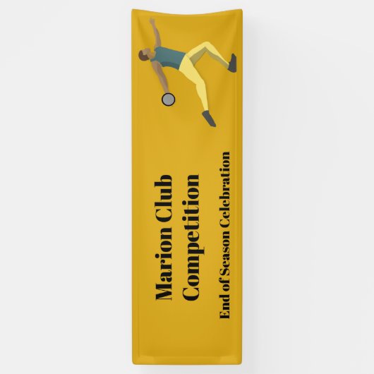 Discus Throwing Spandoek (Verticaal)