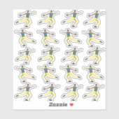 Discus Throwing Sticker (Vel)