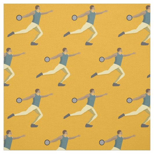 Discus Throwing Stof (Swatch)