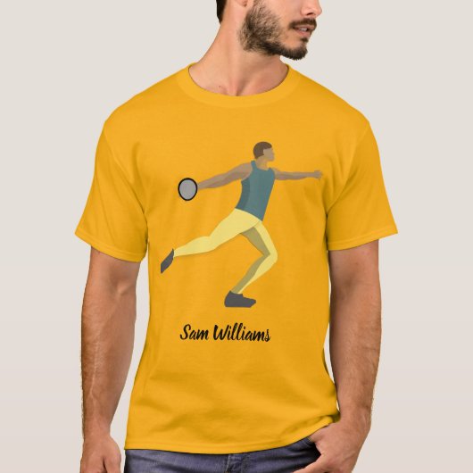 Discus Throwing T-shirt (Voorkant)