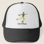 Discus Throwing Trucker Pet (Voorkant)